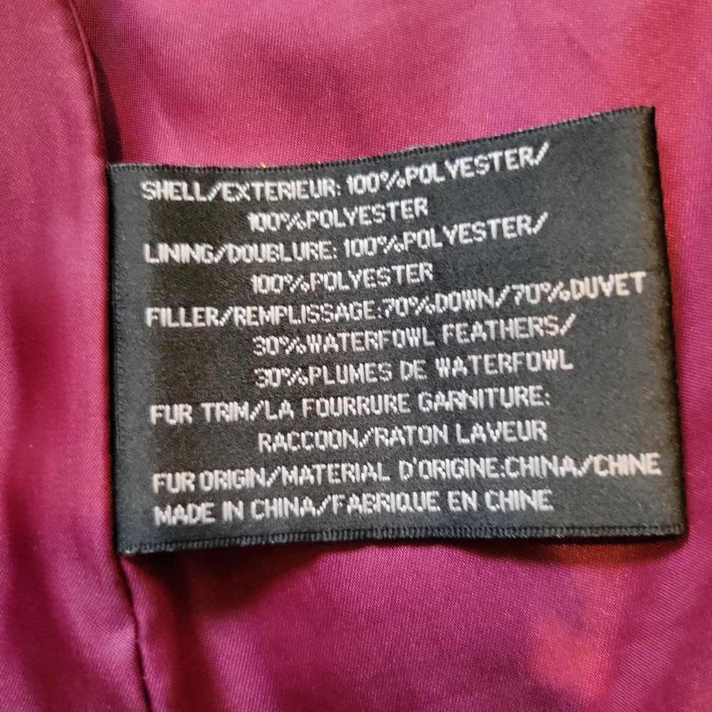 DKNY Warm Black Puffer Coat Women Size Small - Picture 10 of 10